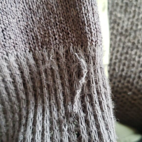 Threads 4 Thought Grey Pencil Knit Layered Skirt Size M | NWT Sustainable - Picture 7 of 8